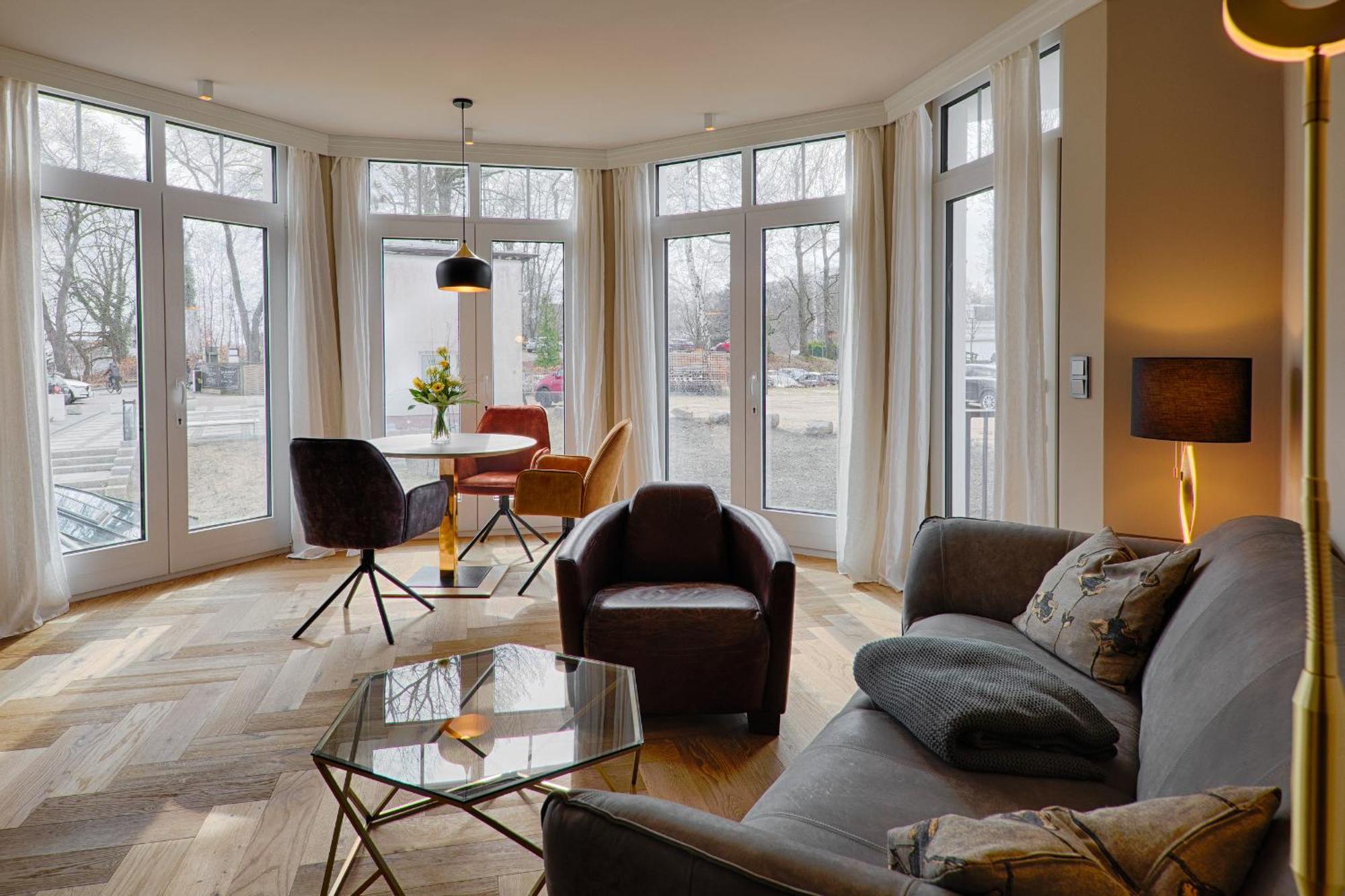 Meeressterne Schlossappartements Heringsdorf Esterno foto