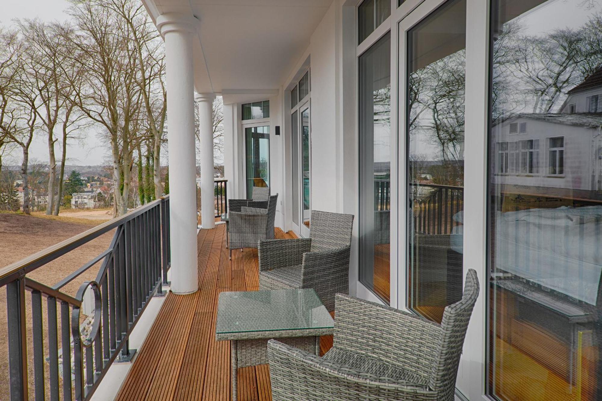 Meeressterne Schlossappartements Heringsdorf Esterno foto